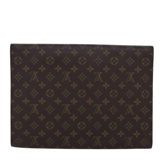 LOUIS VUITTON Monogram Porte Envelope Clutch Bag M51801 LV Auth ar12286 - Picture 2 of 16